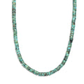 D'Joy Royston Turquoise Necklace in Rhodium Over Sterling Silver 58.00 ctw (18-20 Inches) - Sticky add to cart bar
