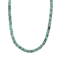 D'Joy Royston Turquoise Necklace in Rhodium Over Sterling Silver 58.00 ctw (18-20 Inches)