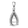 950 Platinum Solitaire Pendant (2.70 g) - Sticky add to cart bar