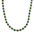 Verde Onyx 200.00 ctw Beaded Necklace in Goldtone 18-20 Inches - Sticky add to cart bar
