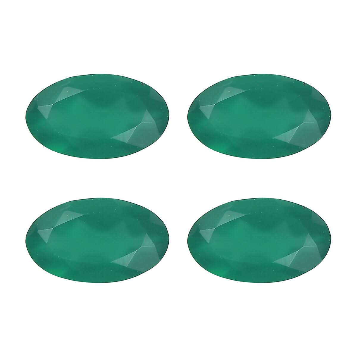 Green Onyx (Oval 5x3 mm) 0.75 ctw