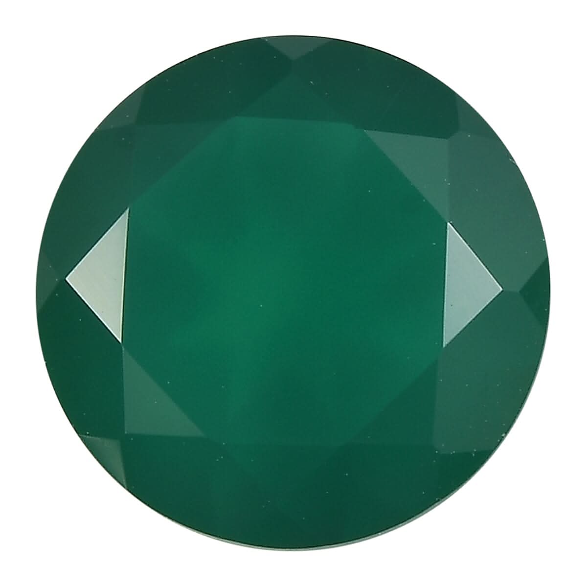 Green Onyx (Rnd 9 mm) 2.04 ctw