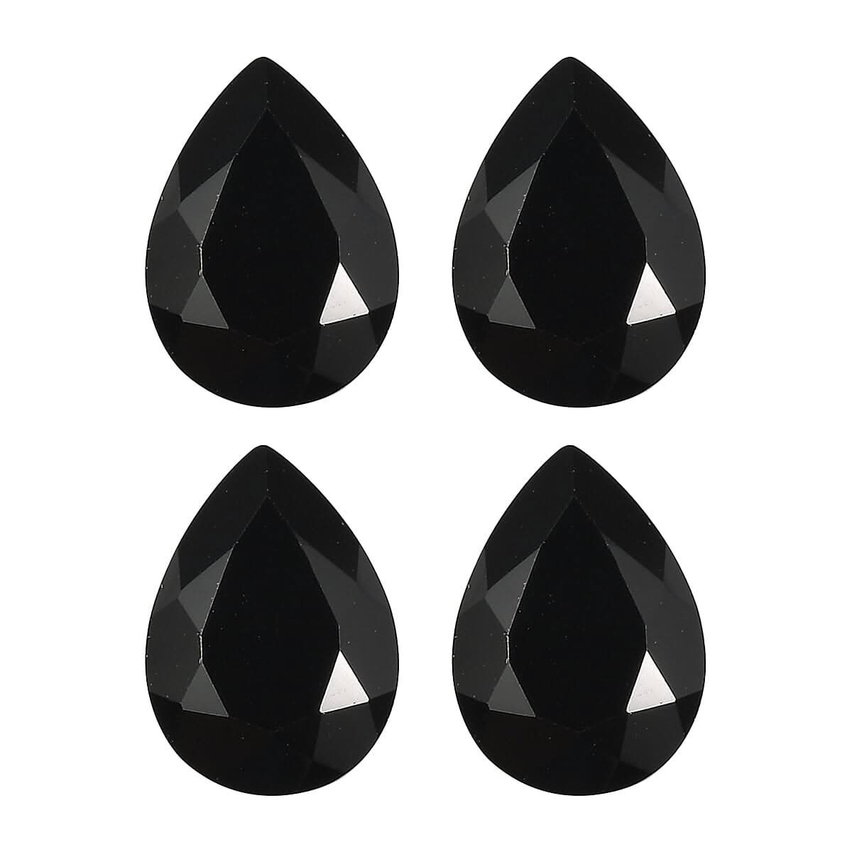 Black Onyx (Pear 7x5 mm) 2.17 ctw