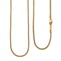 Doorbuster D'Joy Bali Legacy 22K Vermeil YG Over Sterling Silver Tulang Naga Chain Necklace (20 Inches) (16.60 g)