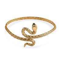 Luxoro Bangle Bracelet in 10K Yellow Gold (7.25 In) 7.75 Grams