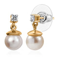 D'Joy Multi Gemstone and Lab Grown Diamond I1 1.50 ctw Earrings in 18K Vermeil Yellow Gold Over Sterling Silver - Sticky add to cart bar