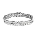 Pebble Path Bracelet in 950 Palladium 15 Grams (7.00 In) - Sticky add to cart bar