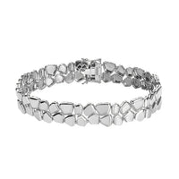 Pebble Path Bracelet in 950 Palladium 15 Grams (7.00 In)