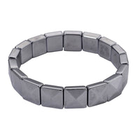 Terahertz 100.00 ctw Fancy Block Strech Bracelet