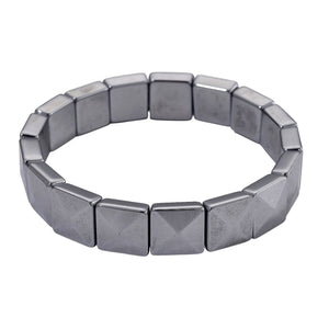 Terahertz 100.00 ctw Fancy Block Strech Bracelet
