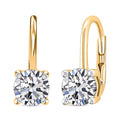 Luxuriant Lab Grown Diamond G VS 4.00 ctw Earrings in 14K Yellow Gold - Sticky add to cart bar