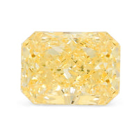 IGI Certified Luxuriant Lab Grown Yellow Diamond (VS2) (Radiant) 2.00 ctw