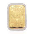 24K Yellow Golden Blossom Kitty Emboss Sheet 10mg - Sticky add to cart bar