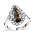 Jenipapo Andalusite, Moissanite Ring 3.25 ctw - Sticky add to cart bar