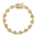 EverTrue Bronzella Collection Fancy Bracelet in 18K YG Plated Bronze (6.50 In) - Sticky add to cart bar