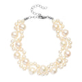 D'Joy Freshwater Pearl Bracelet in Rhodium Over Sterling Silver (7.25 In) - Sticky add to cart bar