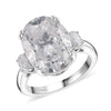 Rhodium Over Sterling Silver