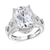 Rhodium Over Sterling Silver