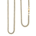 3.2mm Byzantine Chain Necklace in 10K Yellow Gold 11 Grams 24 Inches - Sticky add to cart bar