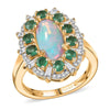 Ethiopian Welo Opal & Emerald