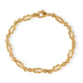 EverTrue Bronzella Collection Flowing Ribbon Bracelet in 18K YG Plated Bronze (6.50 In) - Sticky add to cart bar