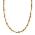 EverTrue Bronzella Collection Flowing Ribbon Necklace in 18K YG Plated Bronze 18-20 Inches - Sticky add to cart bar