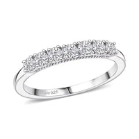 D'Joy Lab Grown Diamond (I1) Ring in 18K Vermeil YG Over Sterling Silver (Size 10.0) 0.50 ctw