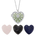 Multi Gemstone 41.60 ctw Necklace in Platinum Bond 20 Inches - Sticky add to cart bar
