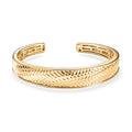 EverTrue Bronzella Collection Cuff Bracelet in 18K YG Plated Bronze (6.50 In) - Sticky add to cart bar
