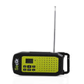 Secure NOAA Weather Band AM/FM - Flashlight, Solar Crank, Phone Charger and USB - Sticky add to cart bar