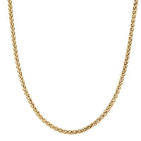 Palma Chain Necklace in ION Plated YG Stainless Steel 20-22 Inches