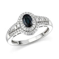 D'Joy AAA Monte Belo Indicolite, Moissanite Ring in Rhodium Over Sterling Silver (Size 10.0) 1.10 ctw - Sticky add to cart bar