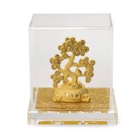 24K Yellow Golden Money Tree Ornament 210mg