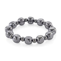 Terahertz 130.00 ctw Cushion and Beaded Stretch Bracelet - Sticky add to cart bar