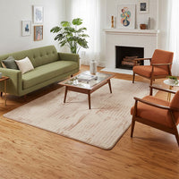 Supreme Living Cream Memory Foam Rug (4x6 ft)