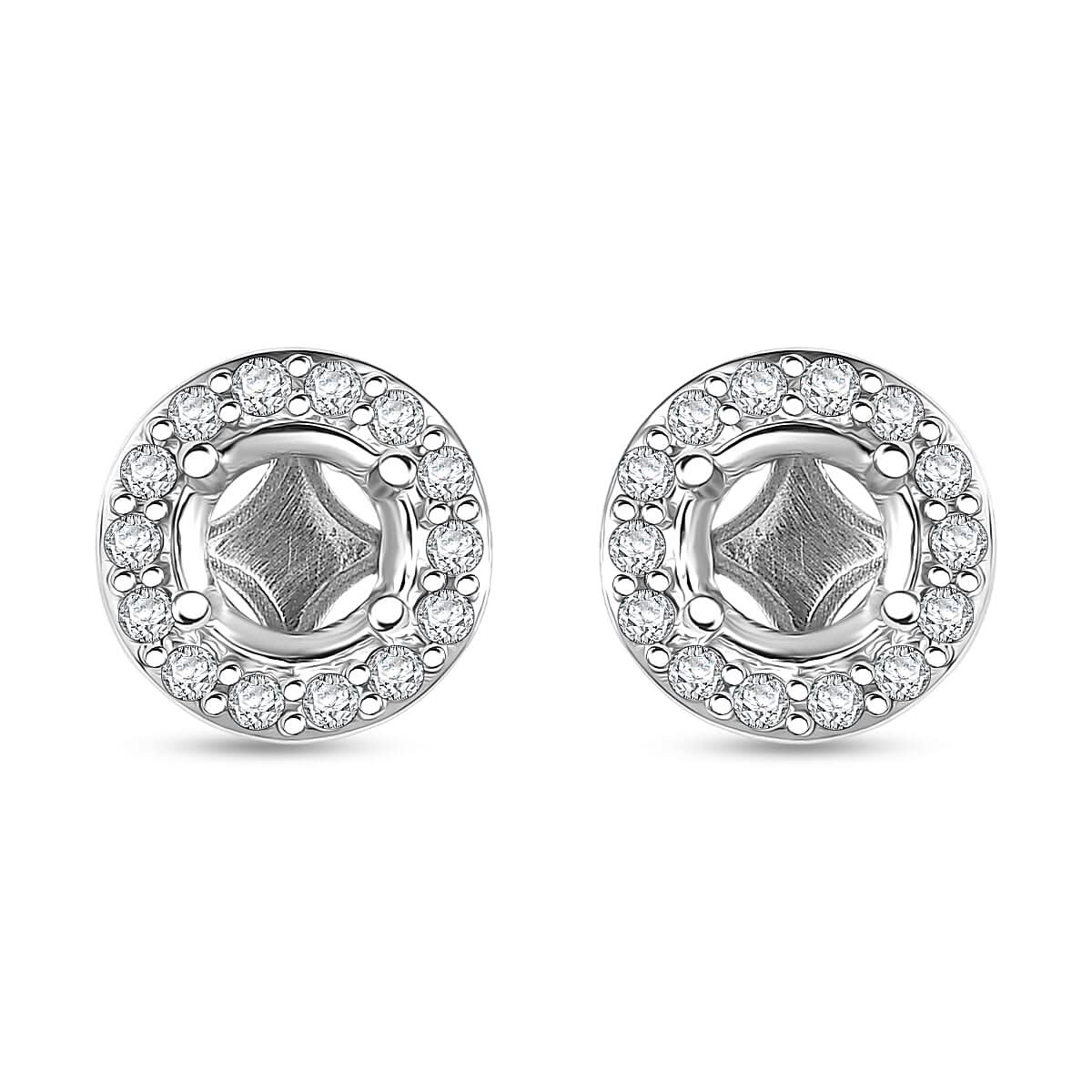 Luxuriant Lab Grown Diamond G-H SI 0.28 ctw Earrings in 950 Platinum