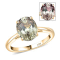 Doorbuster Certified & Appraised Luxoro 10K Yellow Gold AAA Turkizite Solitaire Ring (Size 10.0) 3.26 ctw - Sticky add to cart bar