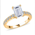 Luxuriant Lab Grown Diamond SI1-SI2 2.50 ctw Ring in 14K Yellow Gold (Size 10.0) - Sticky add to cart bar