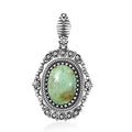 D'Joy Artisan Crafted Royston Turquoise Pendant without Chain in Sterling Silver 6.00 ctw - Sticky add to cart bar