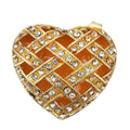 Valentine’s Special Livmore Yellow Hearted Design Trinket Box Hollowed-Out Patterns - Sticky add to cart bar