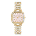 Closeout Jessica Carlyle Square Watch in Goldtone - Sticky add to cart bar