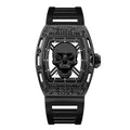 Closeout Ed Hardy Skull Watch in Dark Silvertone - Sticky add to cart bar