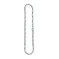 D'Joy Moissanite 37.60 ctw Timeless Classics Necklace in Rhodium Over Sterling Silver 18 Inches - Sticky add to cart bar