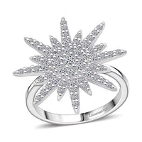 Luxuriant Lab Grown Diamond (G-H, SI) Celestial Star Ring