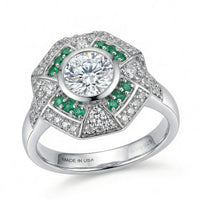 D'Joy Strontium Titanate, Multi Gemstone Ring in Rhodium Over Sterling Silver (Size 6.0) 3.10 ctw