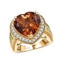 EverTrue Autumn Alexite, Multi Gemstone Ring in 18K YG Plated (Size 7.0) 12.60 ctw - Sticky add to cart bar