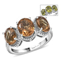 EverTrue Autumn Alexite Ring in Platinum Bond (Size 10.0) 4.35 ctw - Sticky add to cart bar