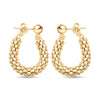 Yellow Gold Over Sterling Silver