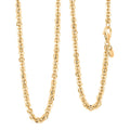 La Bella Italian Cristallino Chain Necklace in 14K Yellow Gold Over Sterling Silver 17.25 Grams 20 Inches - Sticky add to cart bar
