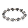 Terahertz 86.00 ctw Beaded and Freshwater Pearl Stretch Bracelet - Sticky add to cart bar